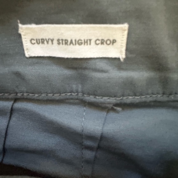 Loft Outlet curvy straight crop gray pants NWT size 6 - Picture 4 of 6